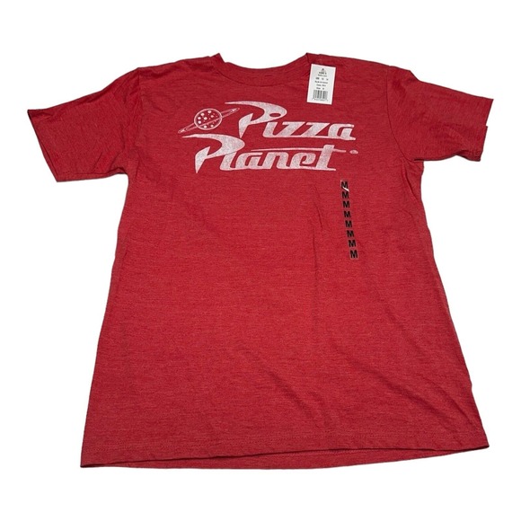 Other - Toy Story Pizza Planet T-Shirt Men's Size M Red Graphic Movie Tee Shirt Logo